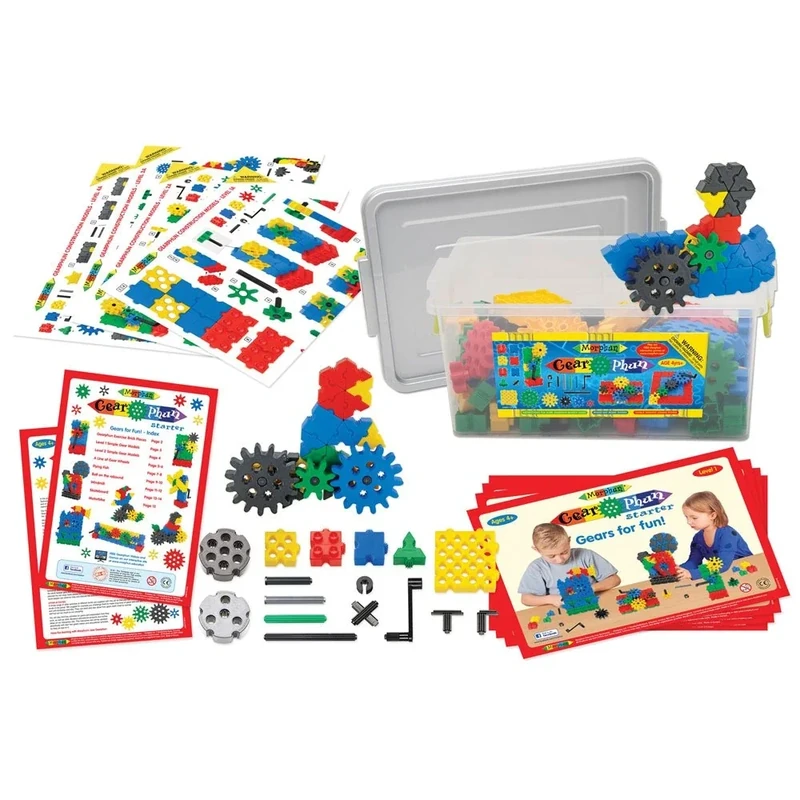 Morphun 11020PL Gearphun Starter Building Bricks Set