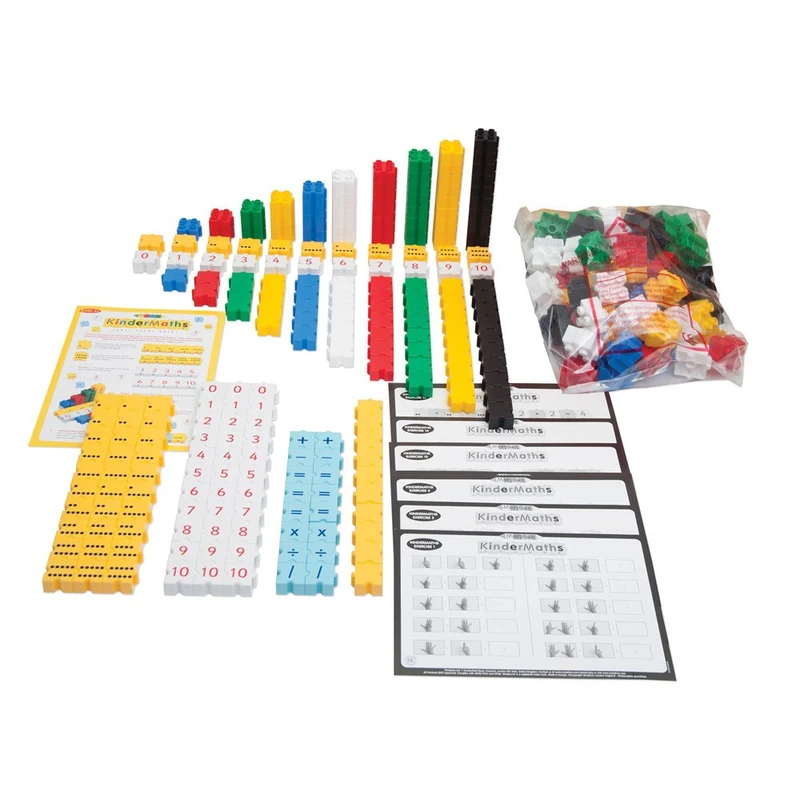 Morphun 43162B Kinder Maths Double Building Bricks Set