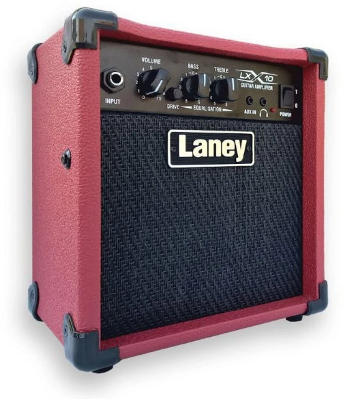 Laney Electric Guitar Power Amplifier, Red (LX10 RD)