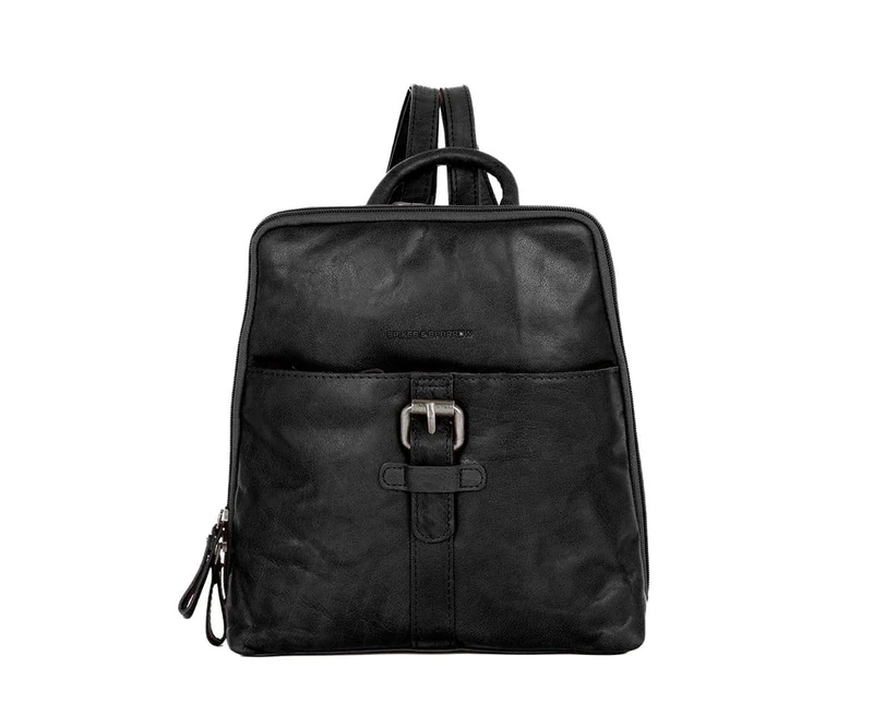 Spikes & Sparrow Texas Ladies Backpack (1-Pack), Black, One Size, Casual