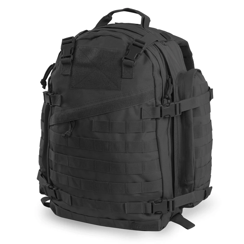 Highland Tactical Unisex's Backlash' Backpack Black Tactical, 0