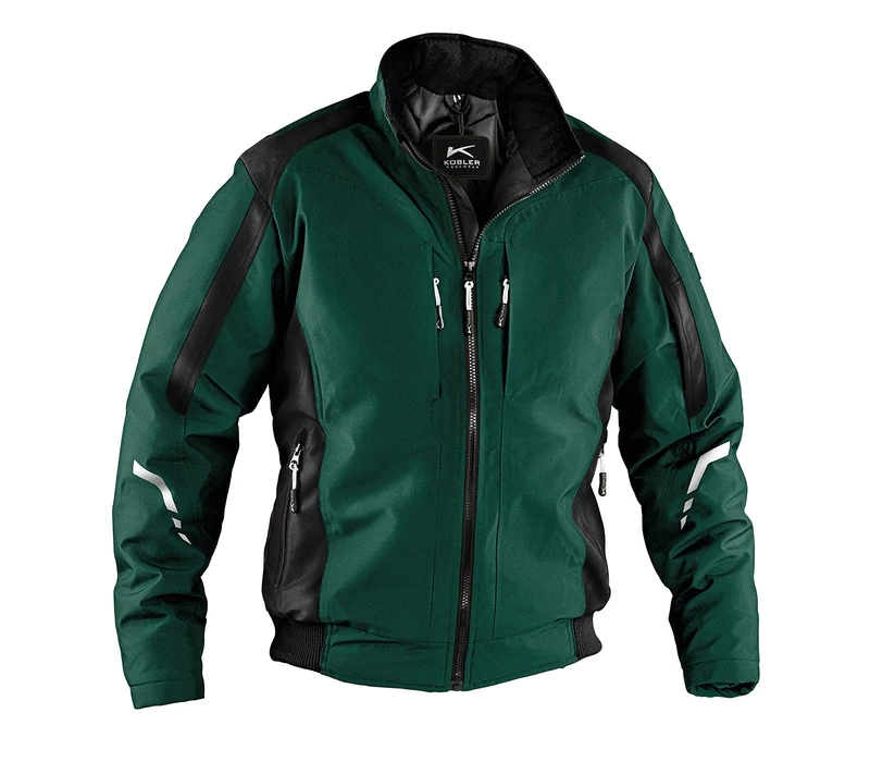 Kubler 13675229-6599-L Weather Blouson, Moss Green/Black, Large