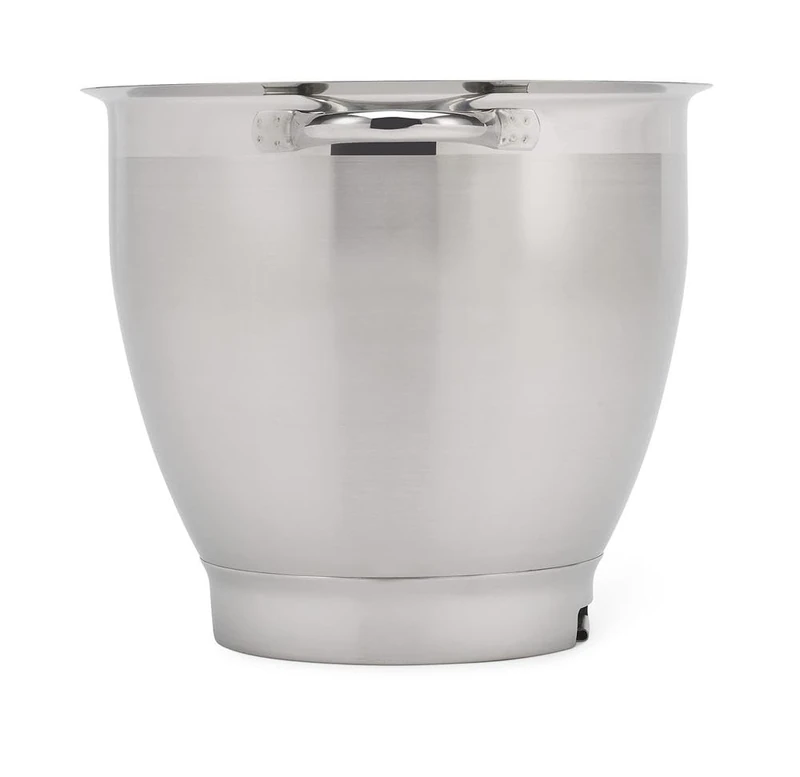 Kenwood Mixing Bowl, Stainless Steel Bowl Chef Elite Food Processor Accessories Stainless Steel Bowl Elite XL SS Bowl 6,7 Liter Silver