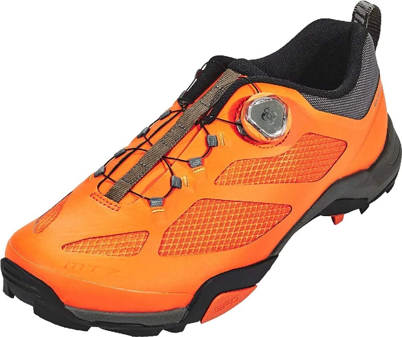 Shimano Men MT700 SPD MTB Cycling Shoe - Orange, Size EU 47