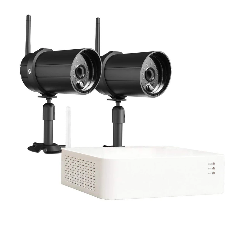 CHACON Wireless IP CCTV Recorder Kit + 2 Cameras (1TB Included)