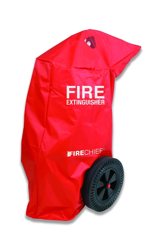 Firechief RPV8 Fire Extinguisher Cover, 50 kg, Red