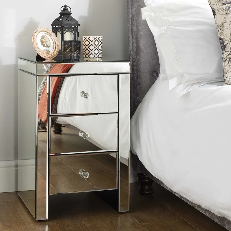 Birlea SEVILLE 3 DRAWER BEDSIDE