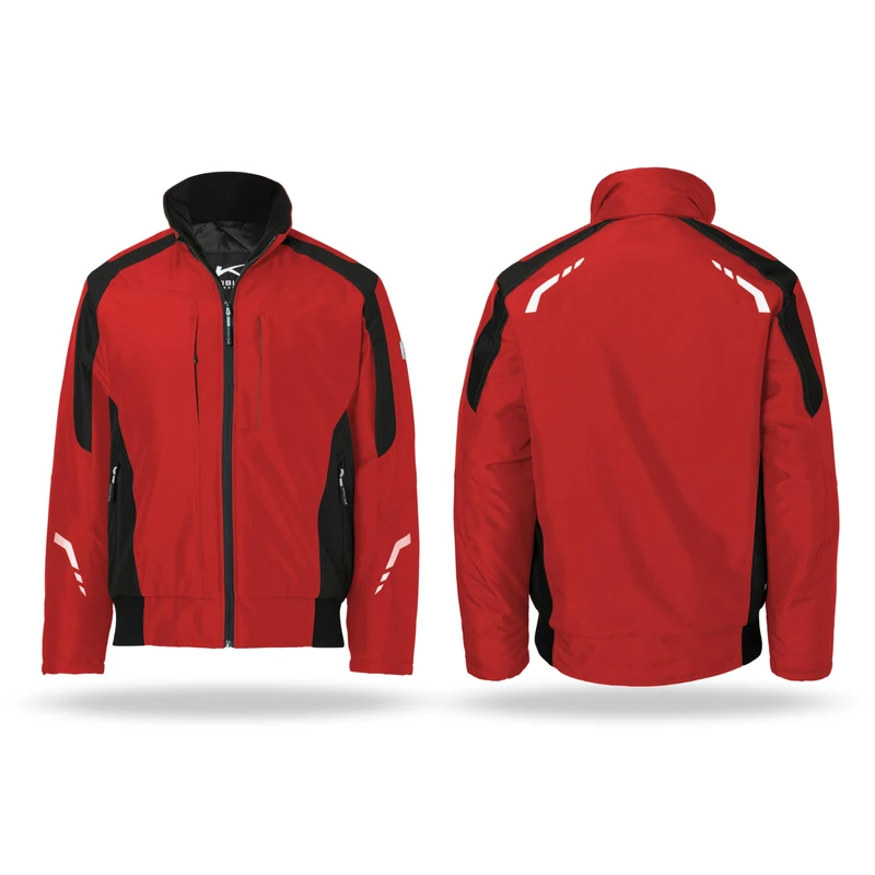 Kubler 13675229-5599-L Weather Blouson, Medium Red/Black, Large