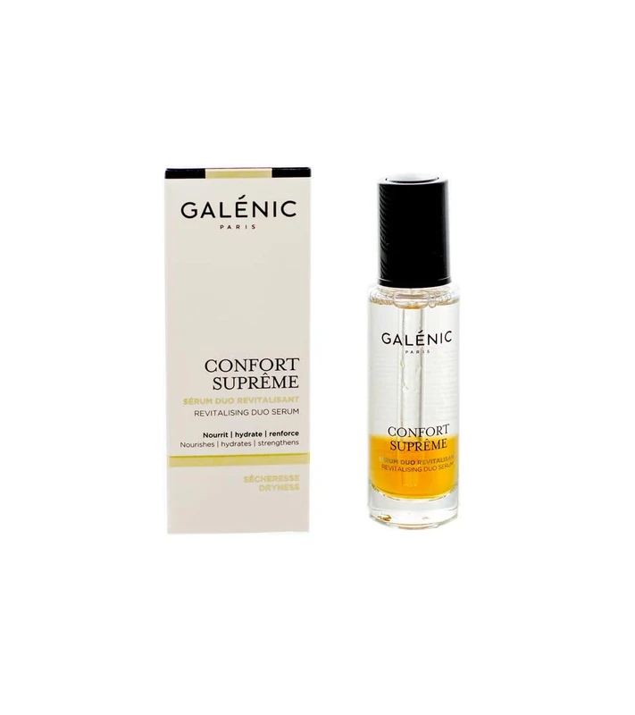 GALENIC 5121696 Confort Supreme Serum Duo Revitalizante 30 ml for Adults, Designed for Hydration, Nourishment and Skin Care, 30 ml