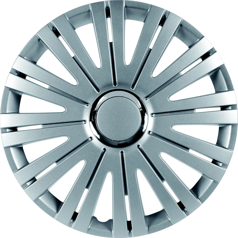 IWH 076008 Monaco Wheel Trims Silver/Chrome, 16, Set of 4