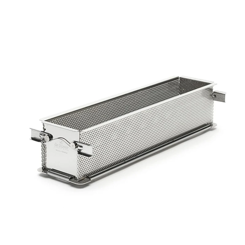De Buyer 3210.24 Mould, Stainless Steel, Grey, 6 x 24 x 5 cm