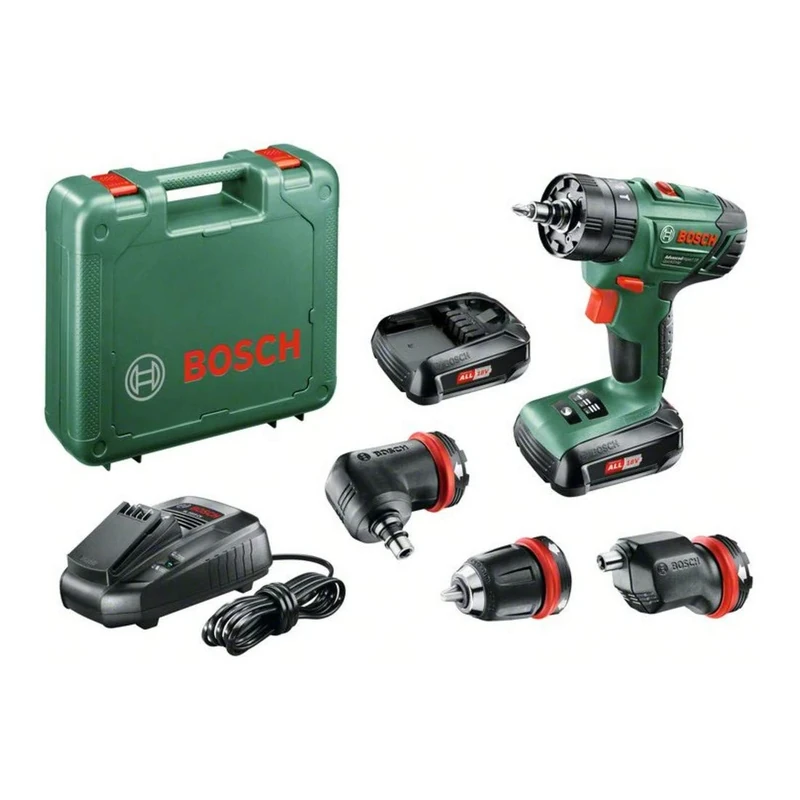 Bosch Schlagbohrschrauber AdvancedImpact 18 (2x1,5 AH Akku, 18 Volt System, Quicksnap Technologie, im Karton)