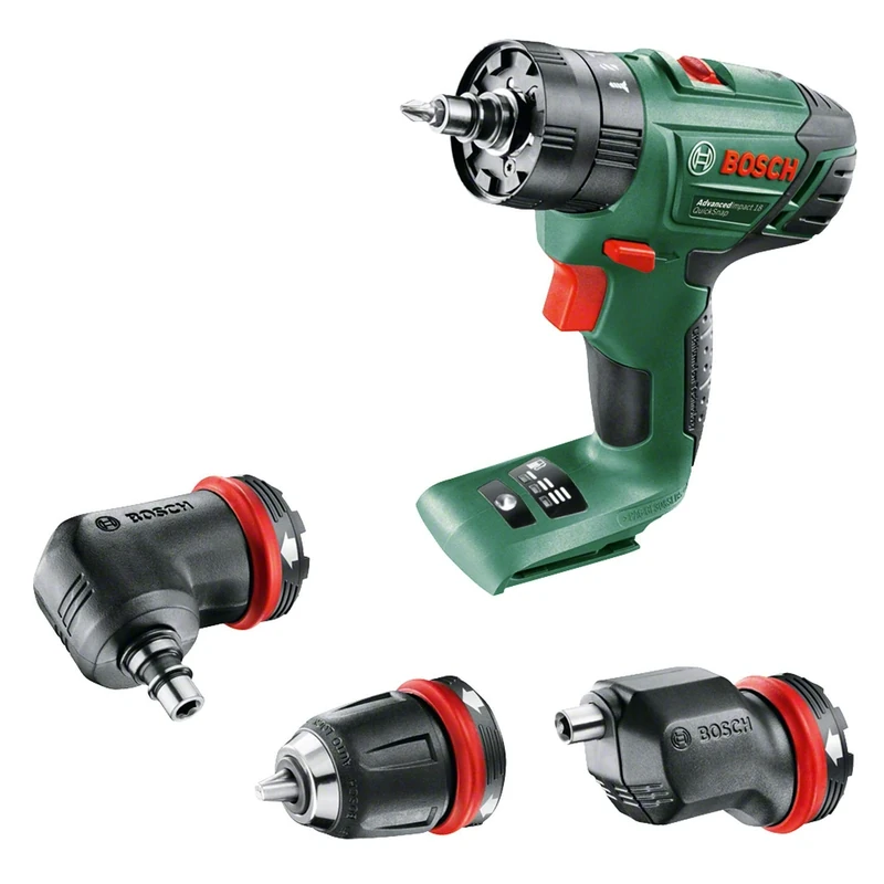 Bosch Home and Garden Bosch AdvancedImpact 18 06039A3402 Impact Drill (Without Battery, 18 Volt System, Quicksnap Technology, in Box)