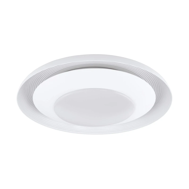 EGLO Canicosa Wall/Ceiling Light, Steel, 21.5 W, White