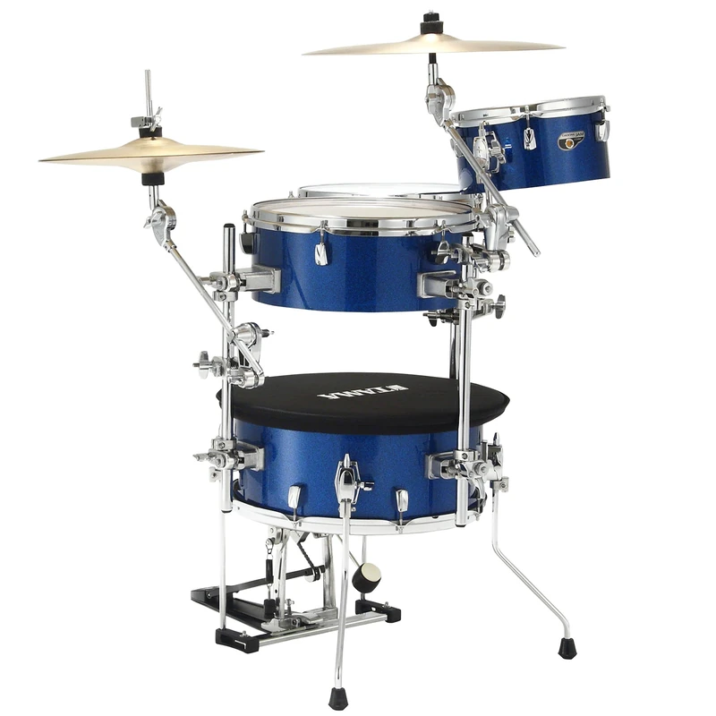 TAMA CJB46C-ISP Cocktail JAM Kit, Indigo Sparkle Drum Set