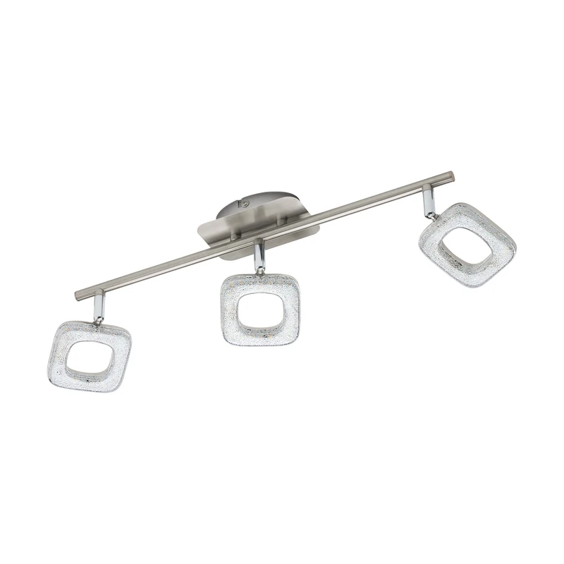 EGLO 97003 LED Satin Nickel Spotlight LITAGO CRYSTAL