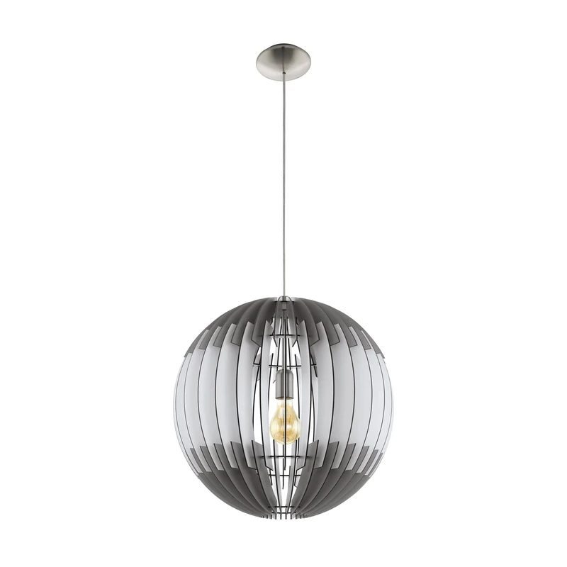 EGLO 96974 Pendant Light in Matt Nickel