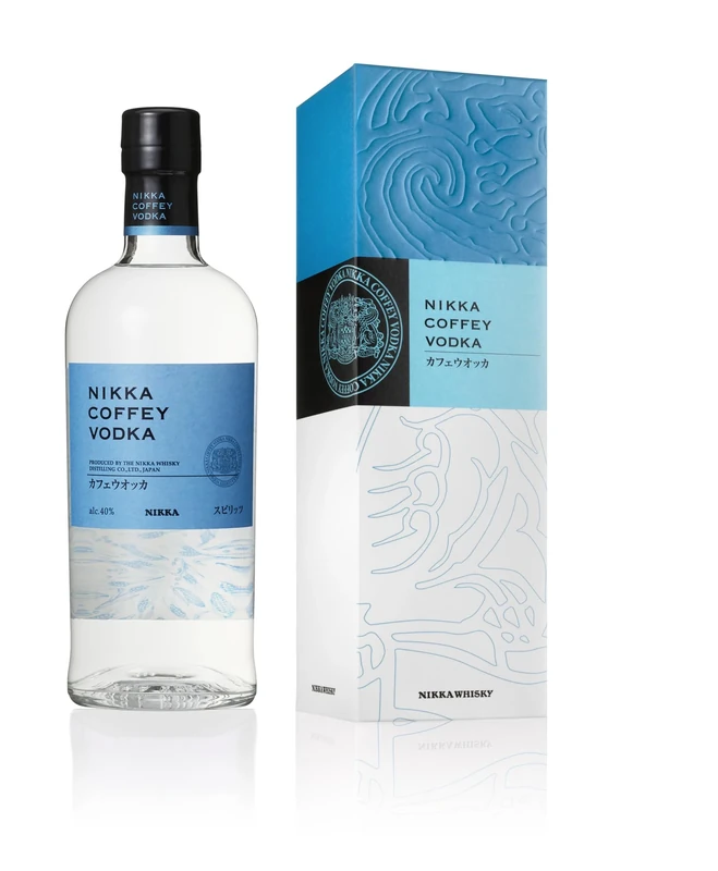 Nikka Coffey Japanese Vodka | 70cl | 40 Percent | Notes of Lemon Zest and Grapefruit Peel | Enjoy Neat or in Cocktails like a Martini | Ideal for Gifting