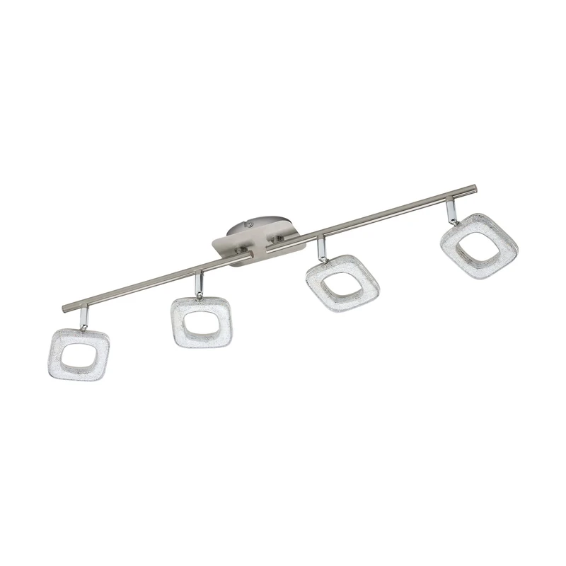 EGLO 97004 LED Satin Nickel Spotlight LITAGO CRYSTAL