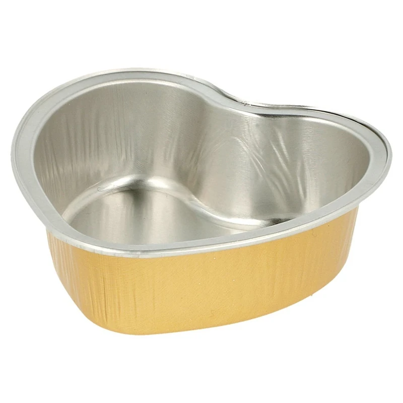 Bakery Container - 100 Ml 8,8X8,8X3 Cm Gold Aluminium - 100 Units