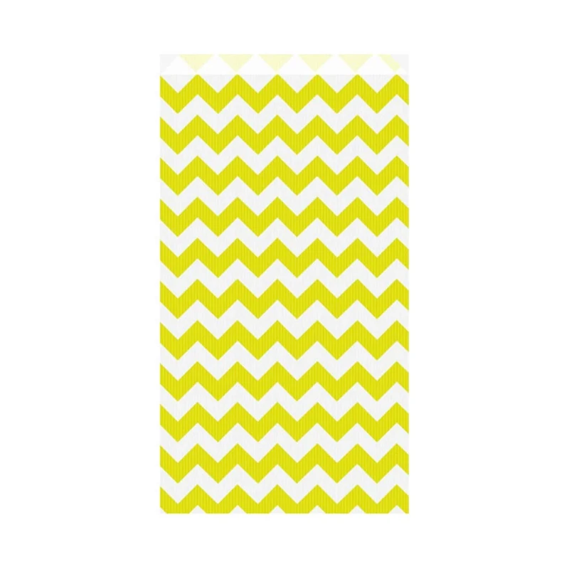 Garcia de Pou Flat Bags Citrus 60 Gsm in Box, 19 + 8 x 35 cm, Kraft, Lime, 19 x 35 x 30 cm