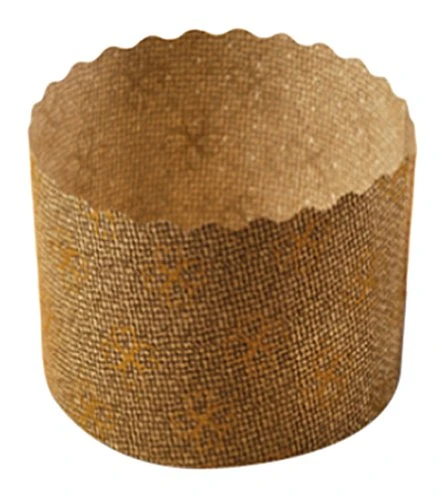 Garcia de Pou Panettone Cooking Molds in Box, 6 x 4.5 cm, Paper, Brown, 30 x 30 x 30 cm - Image 1