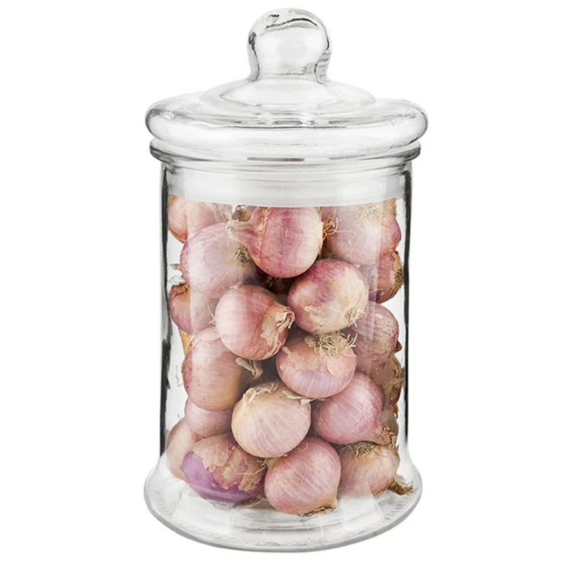 Storage Cylindrical Jars 4350 Ml Ø 19X34 Cm Clear Glass - 1 Units - Image 1