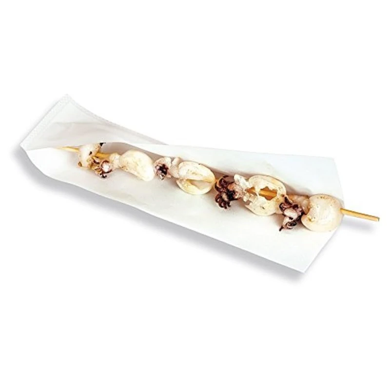 Garcia de Pou Open Pack Bag for Morsels, Hot Dogs 35 Gsm in Box, 22 x 7.2 cm, Paper, White, 22 x 7.2 x 30 cm