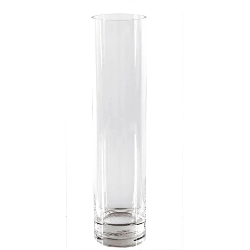 Giant Glass Decoration - Cylinder Ø 10X60 Cm Clear Glass - 1 Units - Image 1