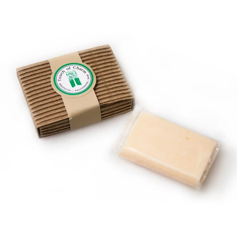 Garcia de Pou Individual Soaps Touch of Charm 20 g in Box, Chemical, White, 6 x 6 x 2 cm