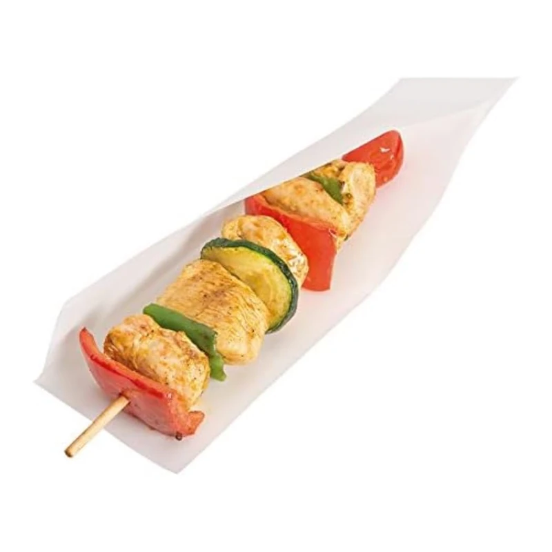Garcia de Pou Open Pack Bag for Morsels, Hot Dogs 35 Gsm in Box x, Paper, White, 20 x 13/10 cm