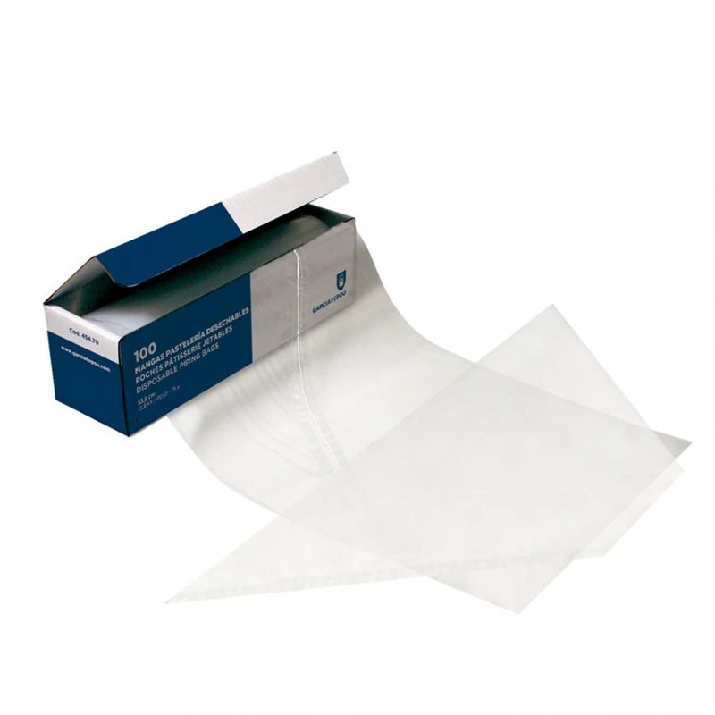 Garcia de Pou Disposable Piping Bags 53.5 cm Clear Peld - 100 Units