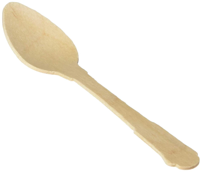 Garcia de Pou Small Coffee Spoons, 9.6 cm, Wood, Natural, 9.6 x 30 x 30 cm