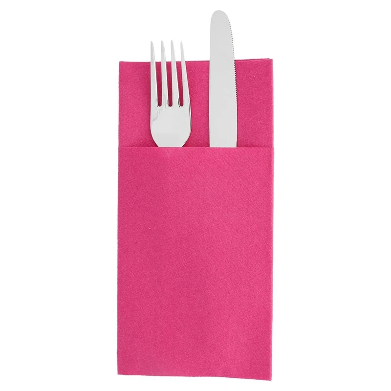 Garcia de Pou Kangaroo Airlaid Napkins 60 Gsm in Box, 40 x 40 cm, Paper, Fuchsia, 30 x 30 x 30 cm