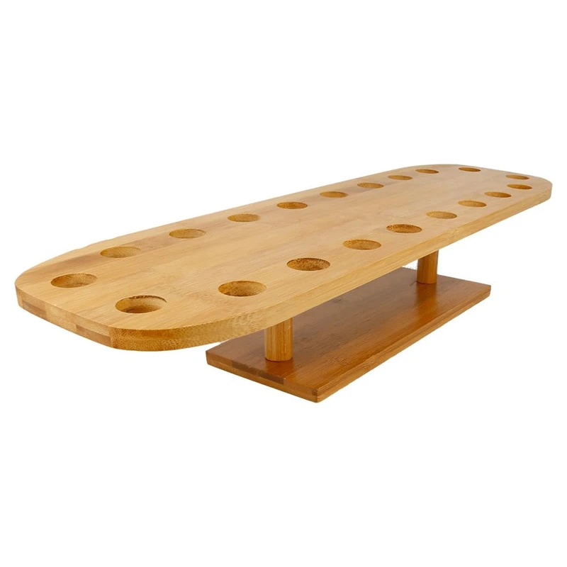 Stands For 20 Cones 50X14,7X9 Cm Natural Bamboo - 1 Units