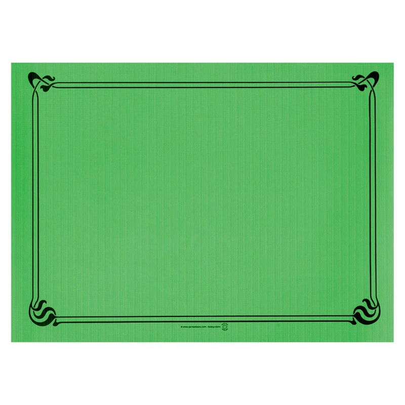 Table Mats 48 Gsm 31X43 Cm Prairie Green Cellulose - 500 Units