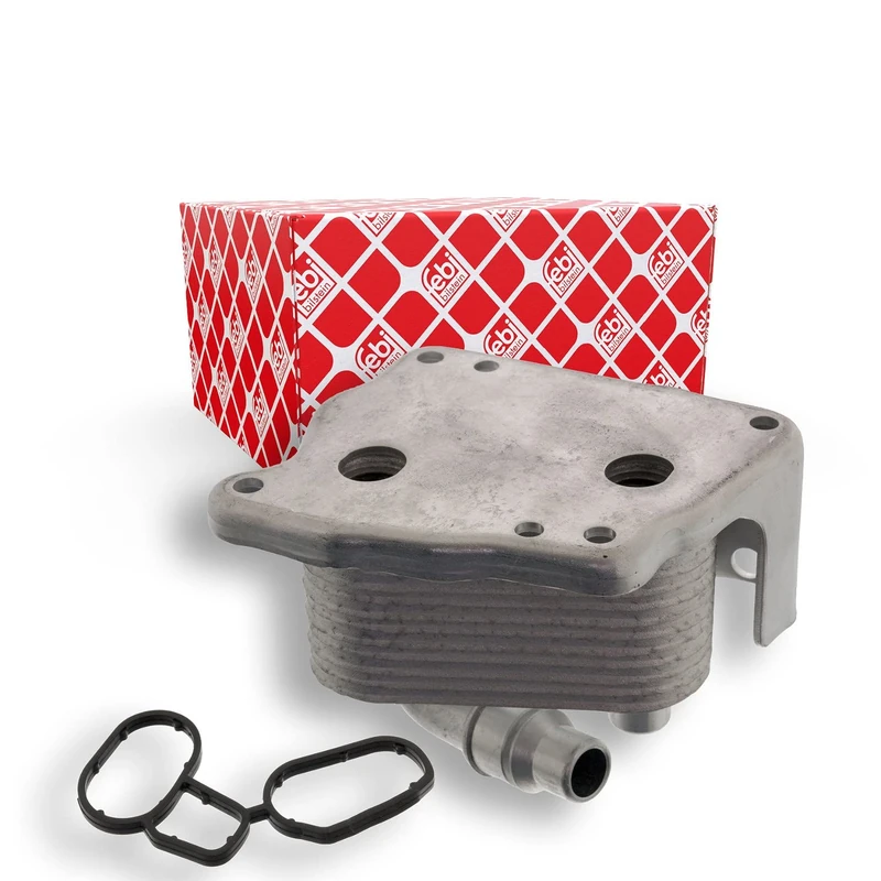 febi bilstein 49199 Oil Cooler with gasket, pack of one