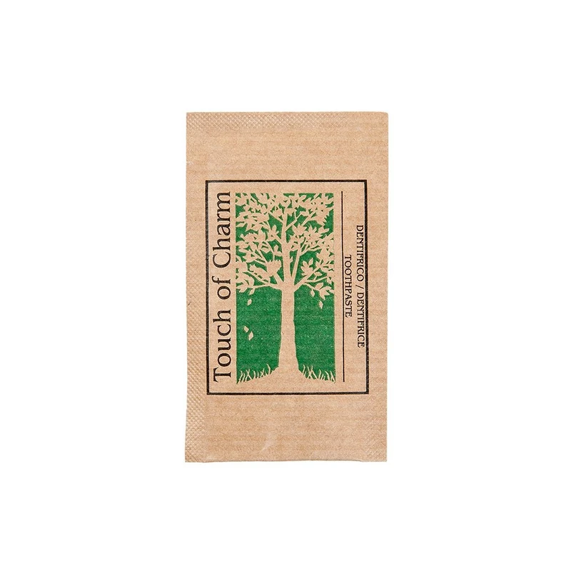 Garcia de Pou Feel Green Kraft Sachet for Toothpaste, Paper, Natural, 27.5 x 21.5 x 8 cm - Image 1