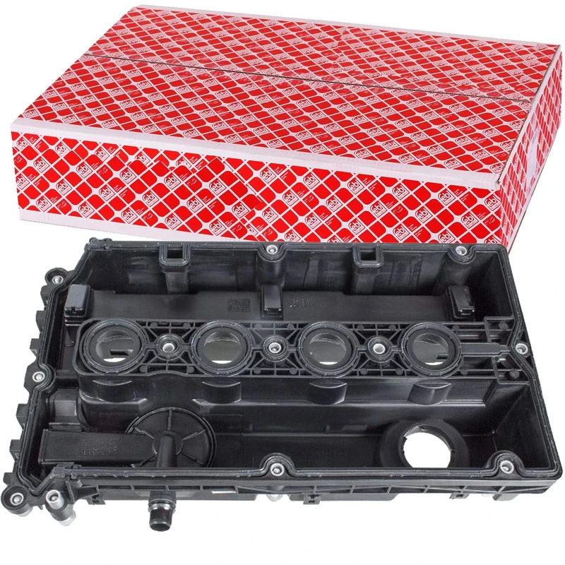 febi bilstein 49614 Rocker Cover with vent valve and gasket, pack of one