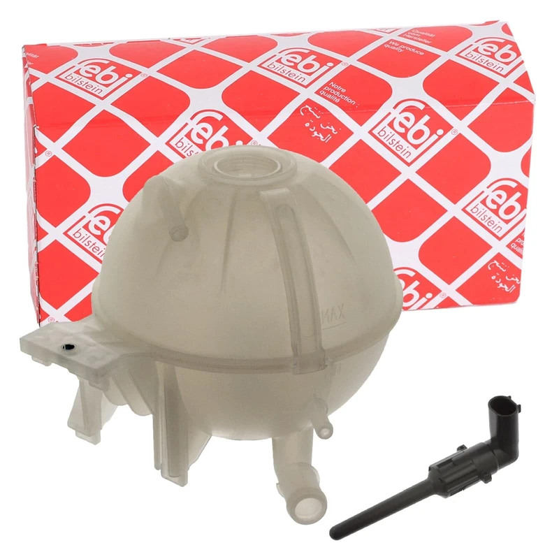 febi bilstein 48911 Coolant Expansion Tank with sensor, pack of one