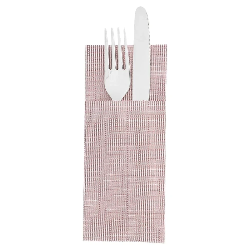 Garcia de Pou Kangaroo Dry Cotton Airlaid Napkins 60 Gsm in Box, 33 x 40 cm, Paper, Burgundy, 30 x 30 x 30 cm