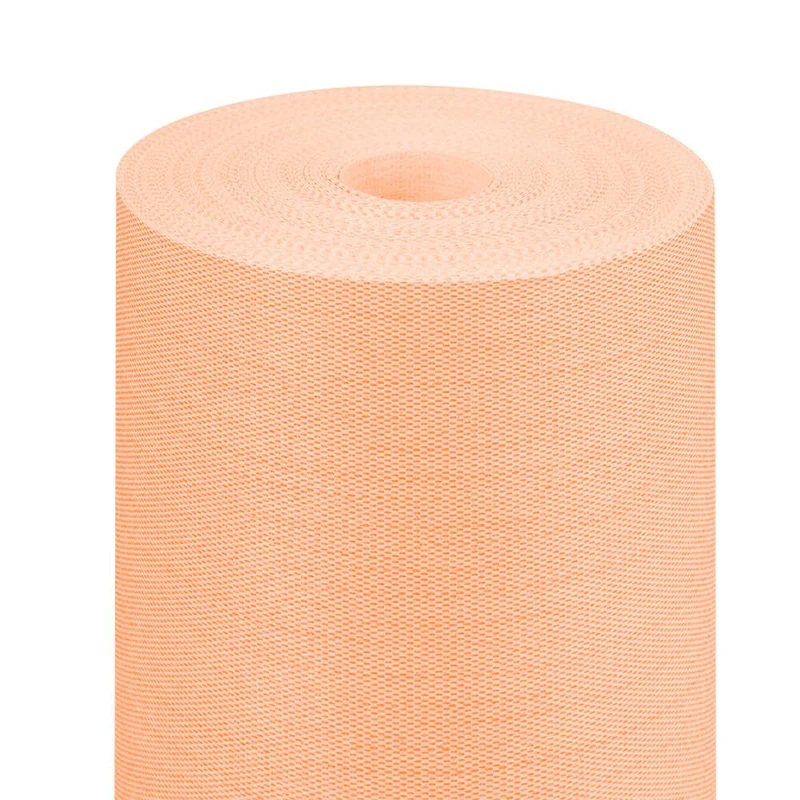 Garcia de Pou Like Linen Banquet Roll - Tangerine 1.2 x 25 m