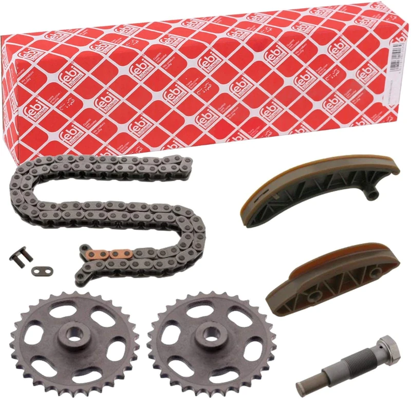 febi bilstein 49211 Timing Chain Kit for camshaft, TRITAN®-coated, pack of one