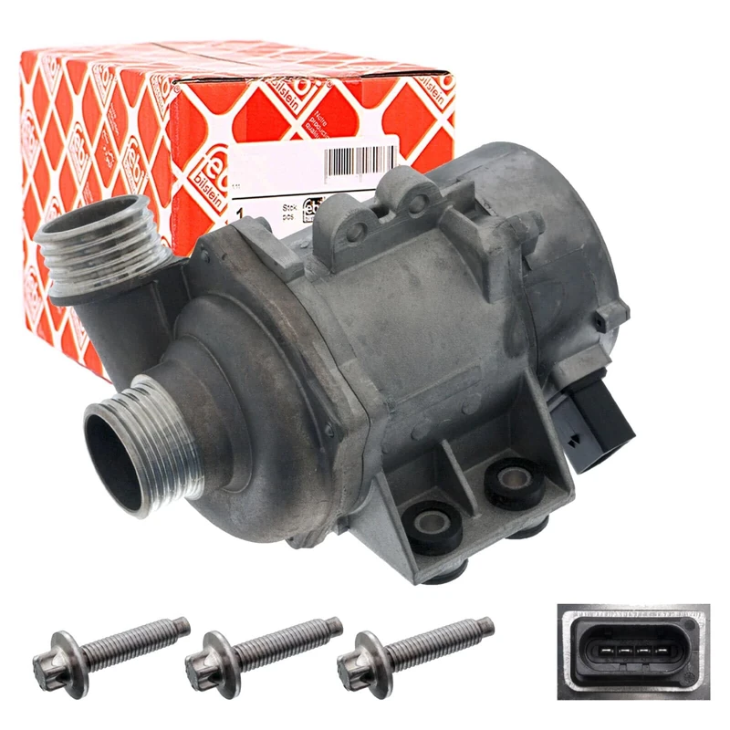 febi bilstein 48425 Water Pump without gasket, electromagnetic, pack of one