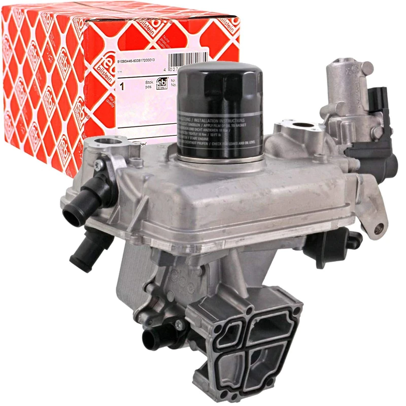 febi bilstein 49847 EGR Module with oil filter and oil cooler, pack of one