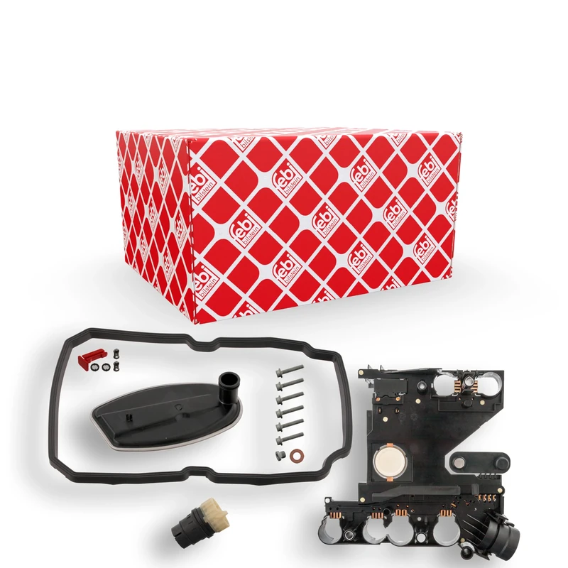 febi bilstein 100254 Transmission Oil Filter Set for automatic gearbox, with seal, o-ring and attachment screws, pack of one