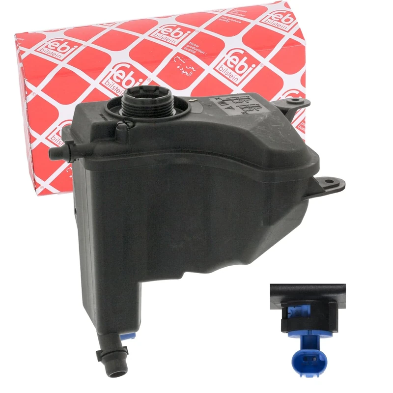 febi bilstein 49010 Coolant Expansion Tank with sensor, pack of one