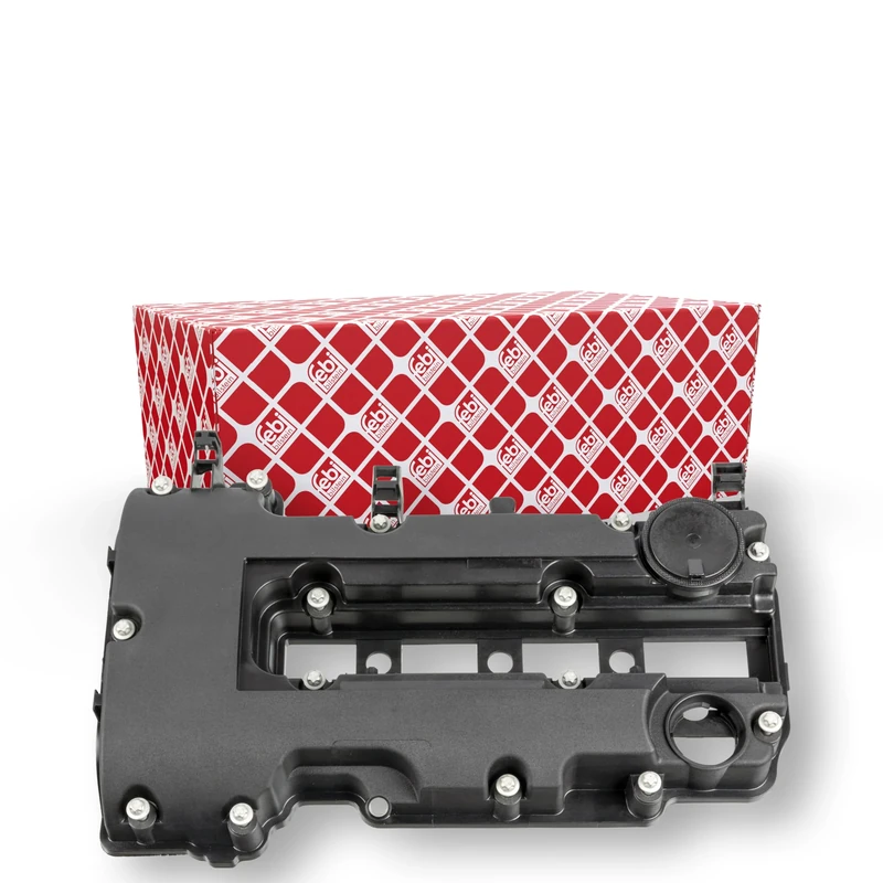 febi bilstein 49615 Rocker Cover with vent valve and gasket, pack of one