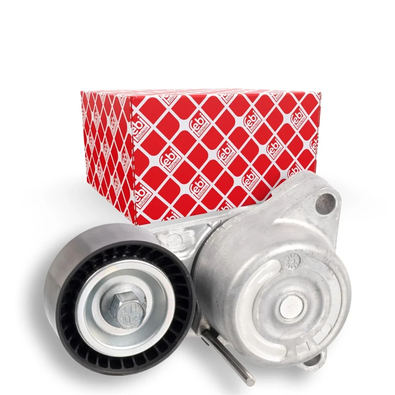 febi bilstein 49870 Tensioner Assembly for auxiliary belt, pack of one