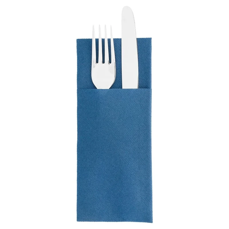 Garcia de Pou Kangaroo Airlaid Napkins 60 Gsm in Box, 33 x 40 cm, Paper, Navy Blue, 30 x 30 x 30 cm